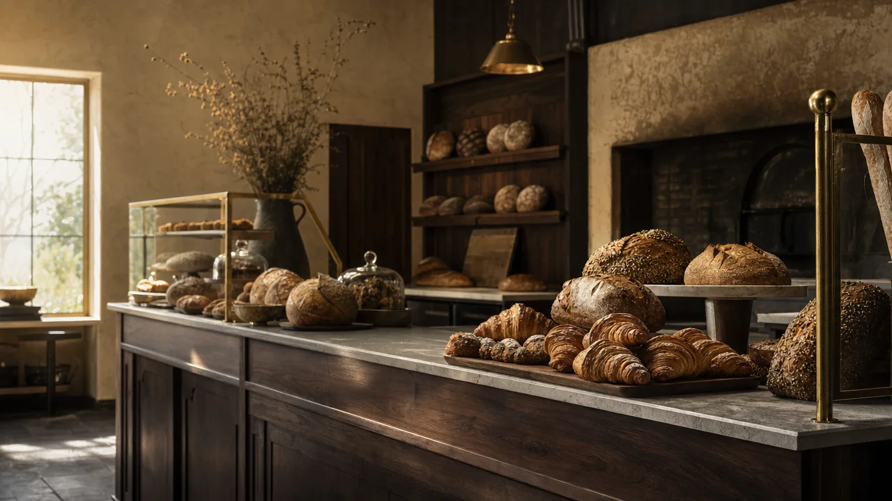 Hazel & Rye Baking Co. signature environment